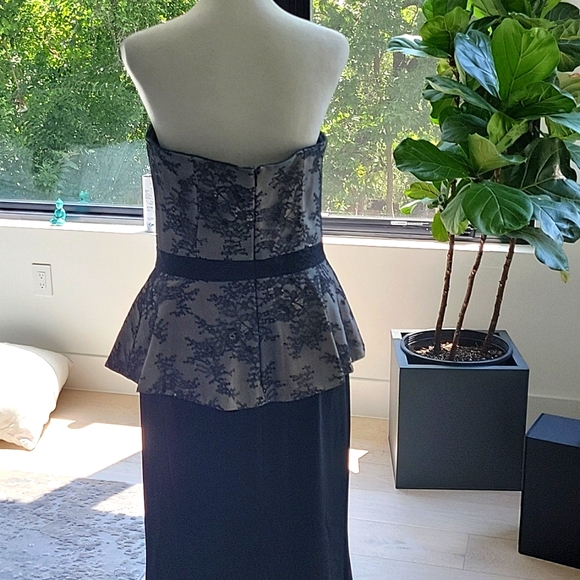 Badgley Mischka Formal Gown Strapless - Picture 4 of 4